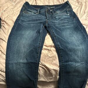 Size 10 Regular American Eagle women’s jeans. Kick boot super stretch